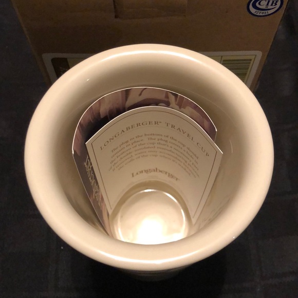 ⭐️LONGABERGER TRAVEL CUP⭐️ - Picture 4 of 12